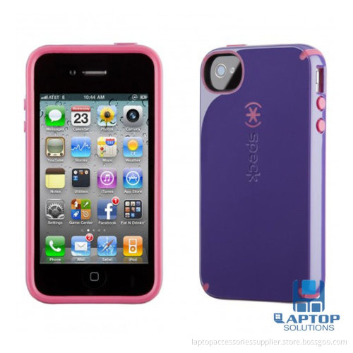 White 100% Brand New Iphone4 / 4s Protect Case Silica Gel Case / Cover